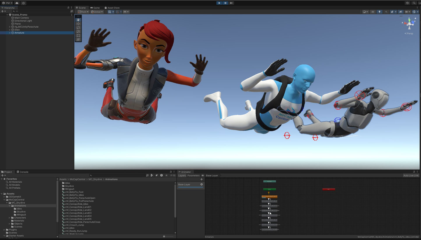 Mocap Studio Series - Skydive Pack