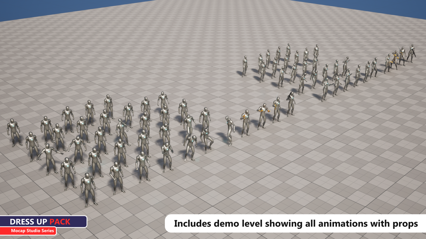 Animation Pack - Dress Up
