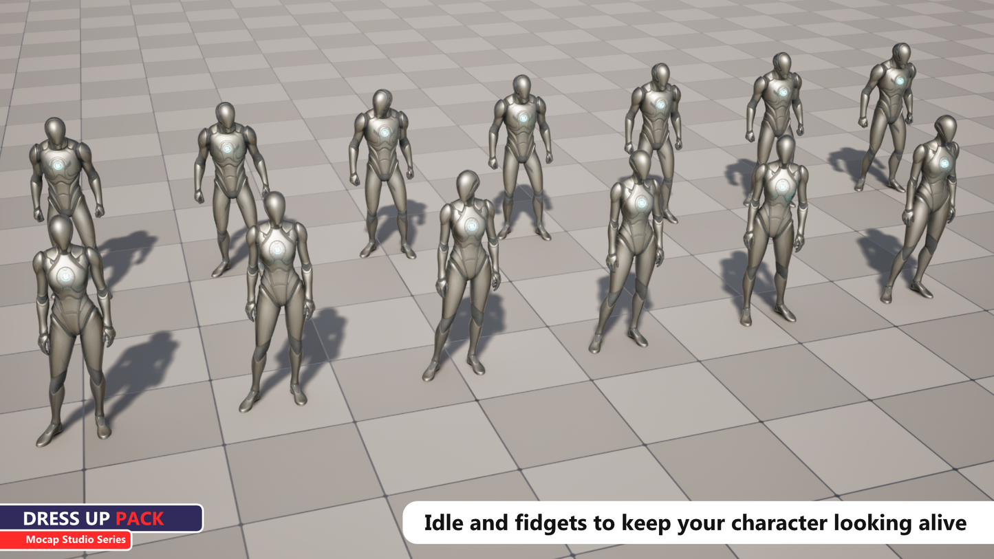 Mocap Studio Series - Dress Up Pack