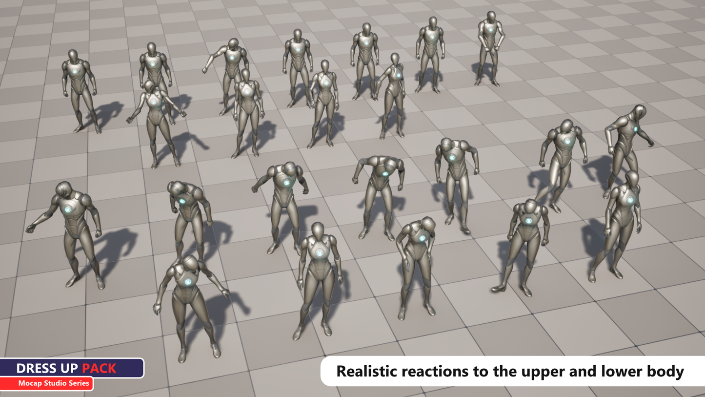 Mocap Studio Series - Dress Up Pack