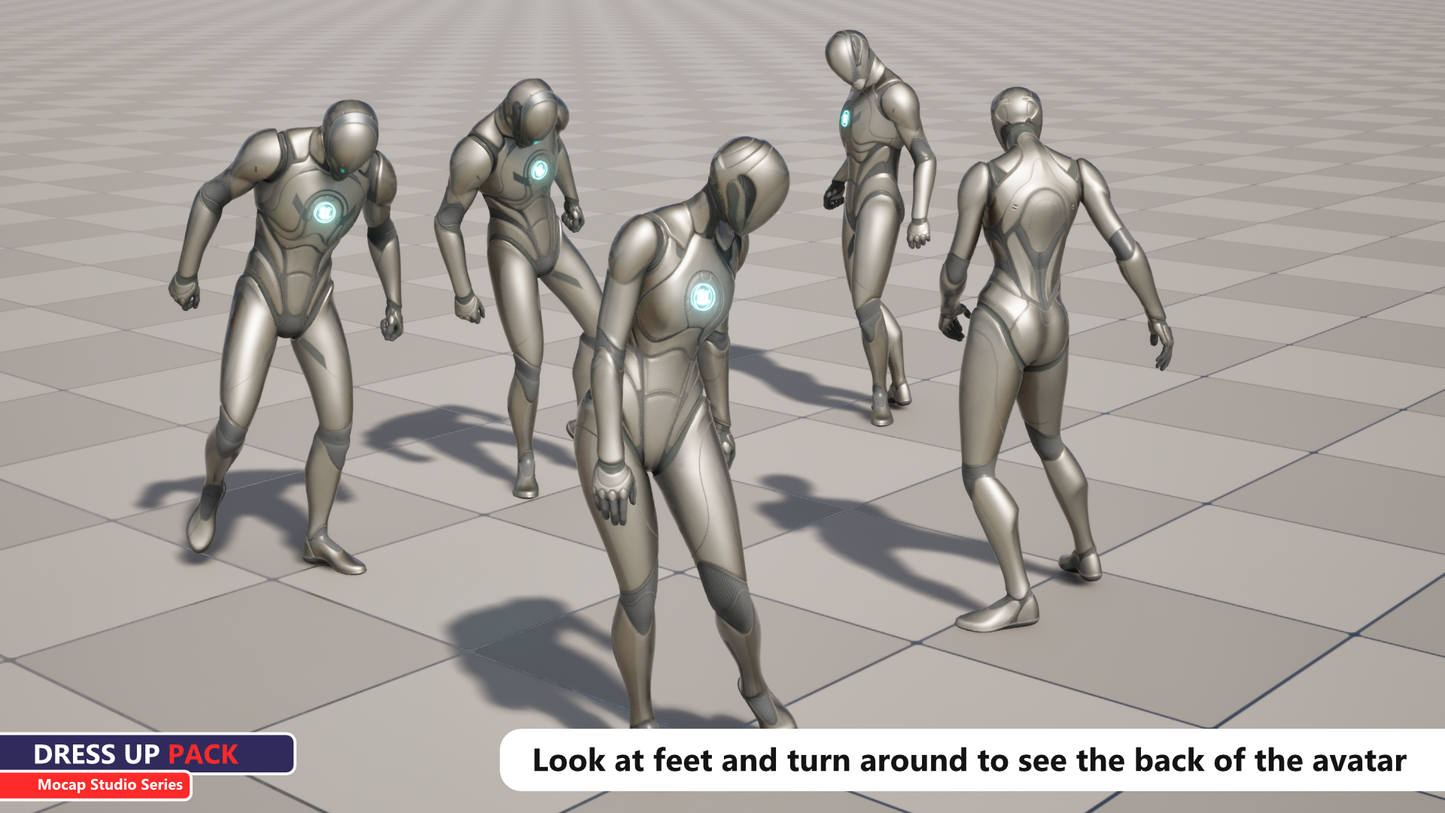 Mocap Studio Series - Dress Up Pack