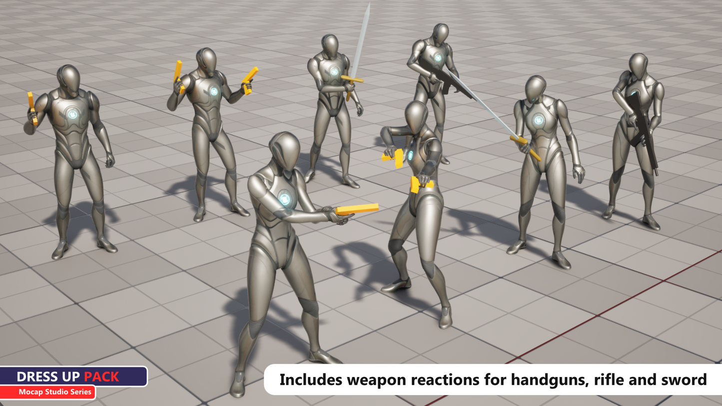 Mocap Studio Series - Dress Up Pack