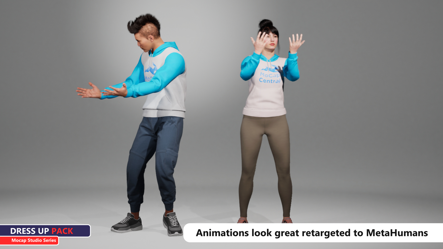 Mocap Studio Series - Dress Up Pack