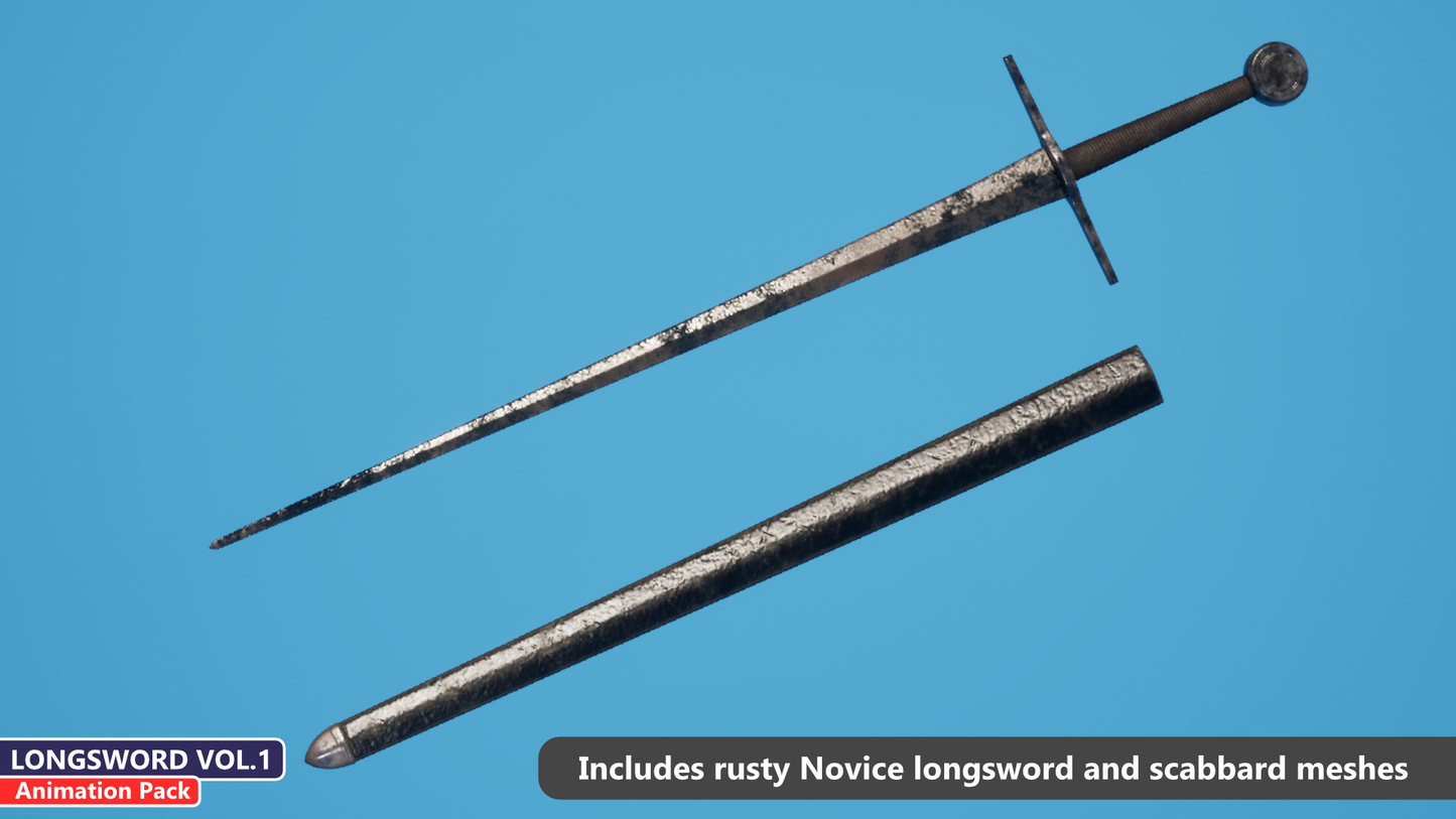Animation Pack - Longsword Vol.1