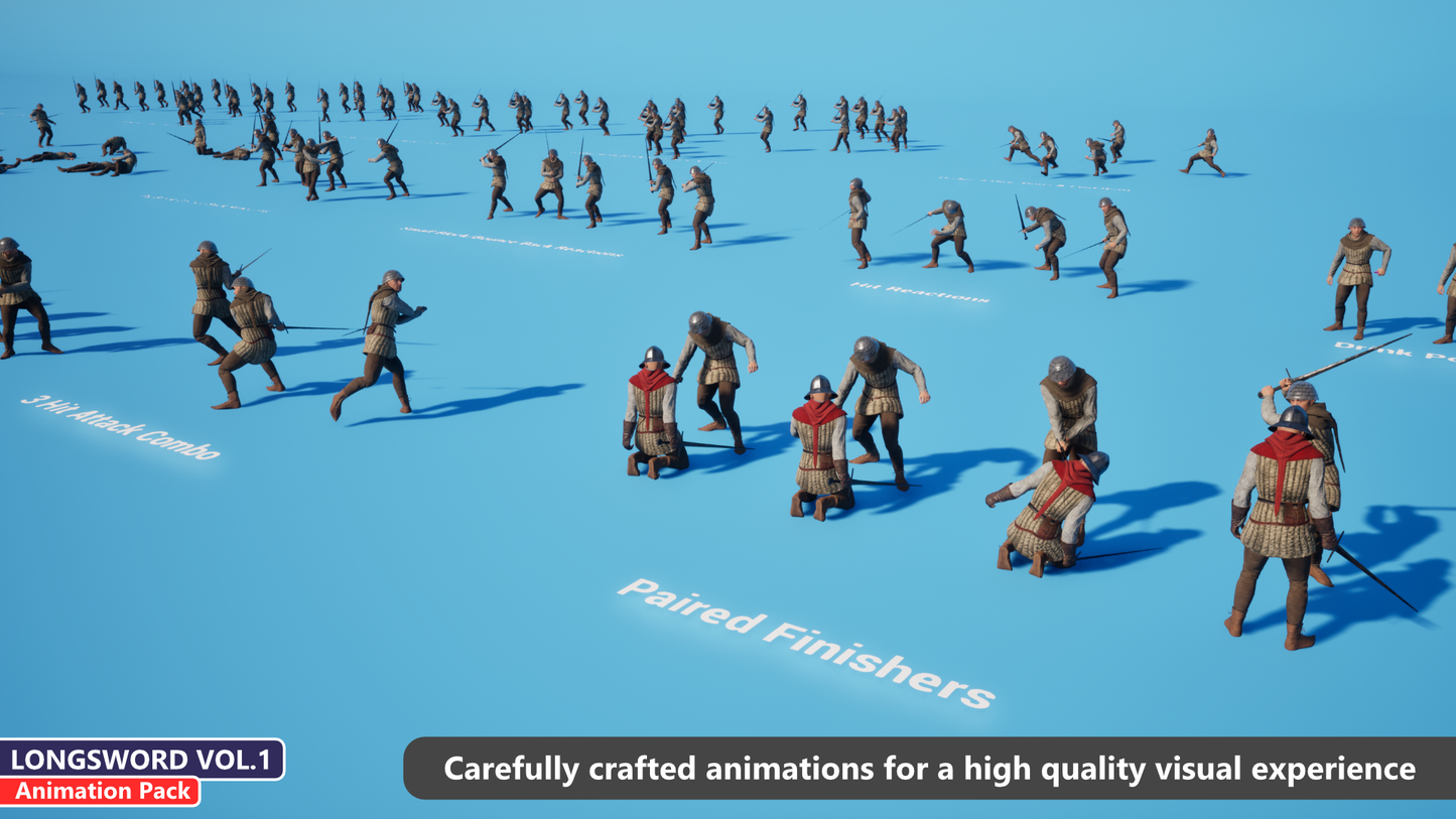 Animation Pack - Longsword Vol.1