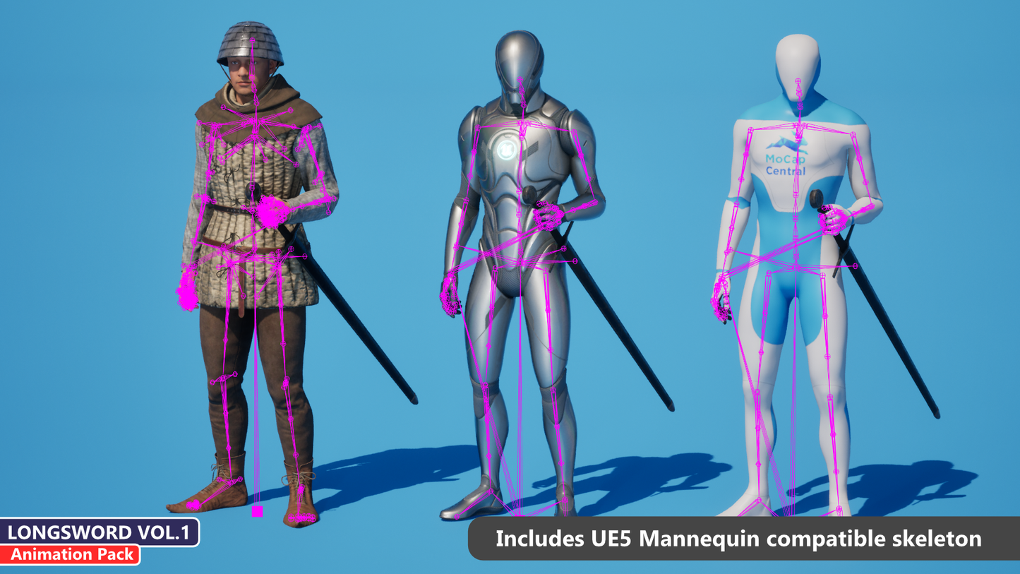 Animation Pack - Longsword Vol.1