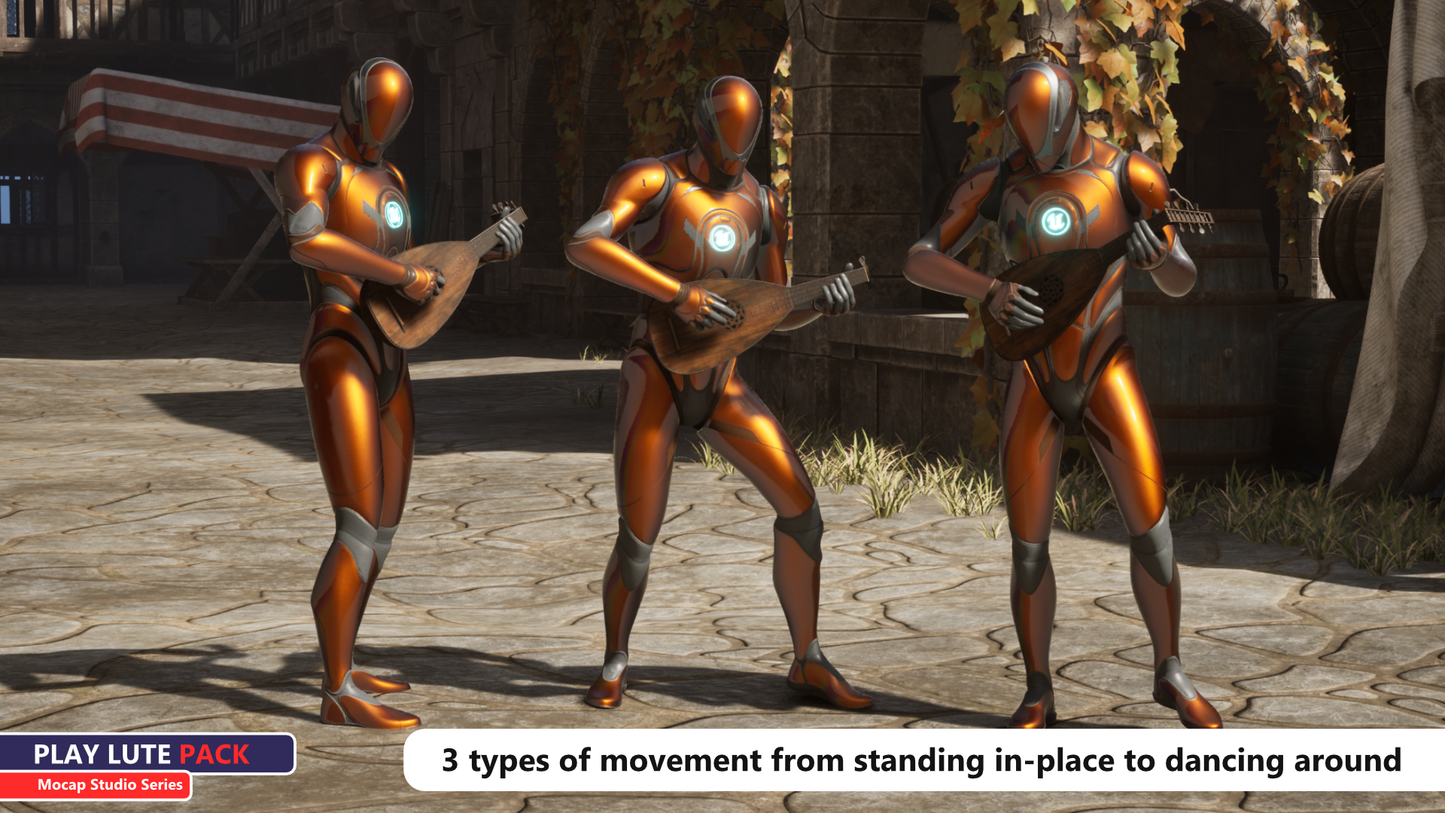 Mocap Studio Series - Play Lute Pack