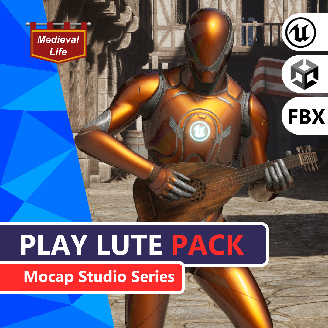 Mocap Studio Series - Play Lute Pack