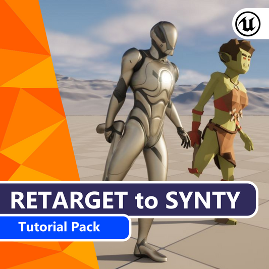 Unreal 5.3 Tutorial - Retarget to Synty | FREE