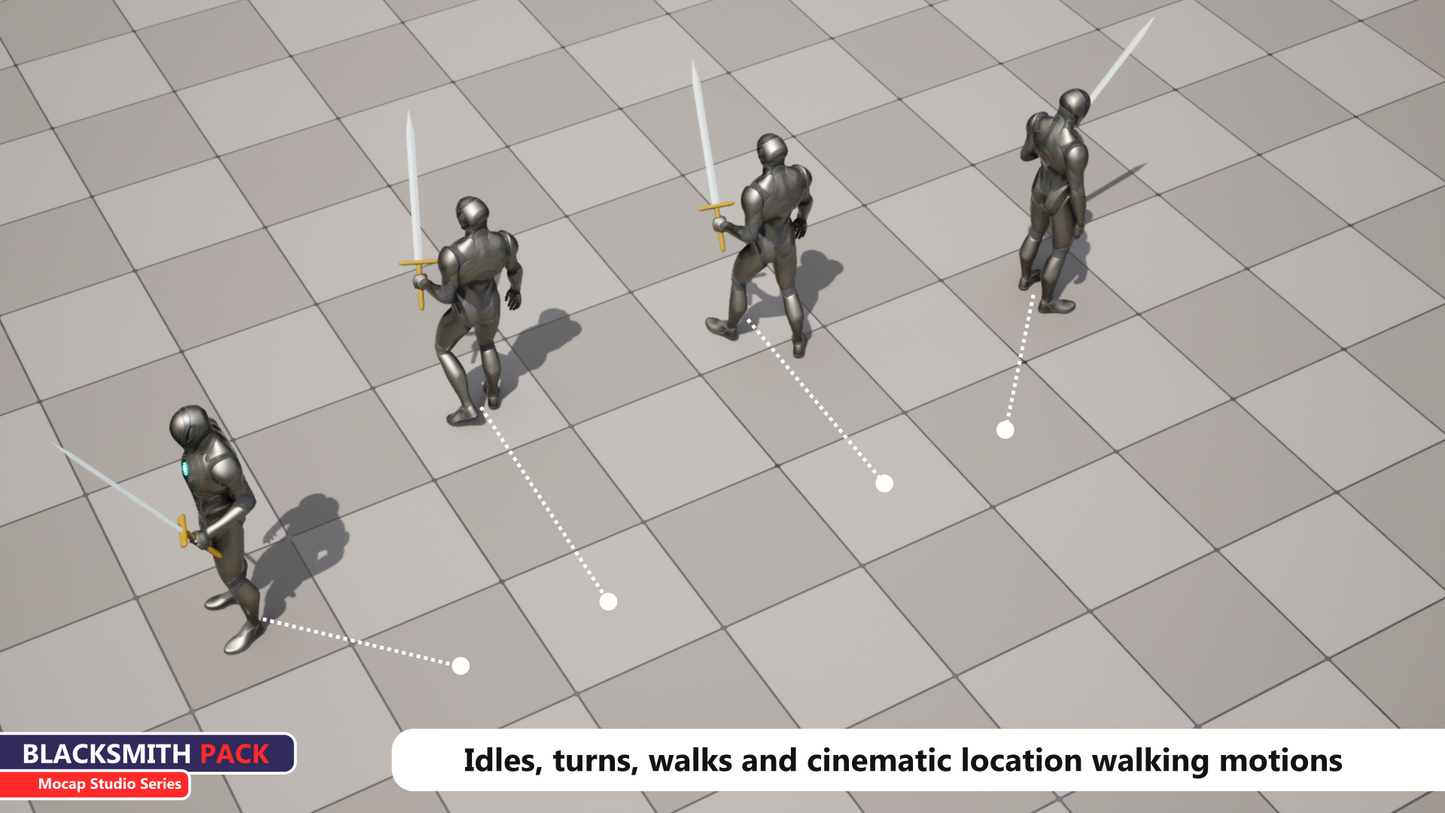 Animation Pack - Blacksmith