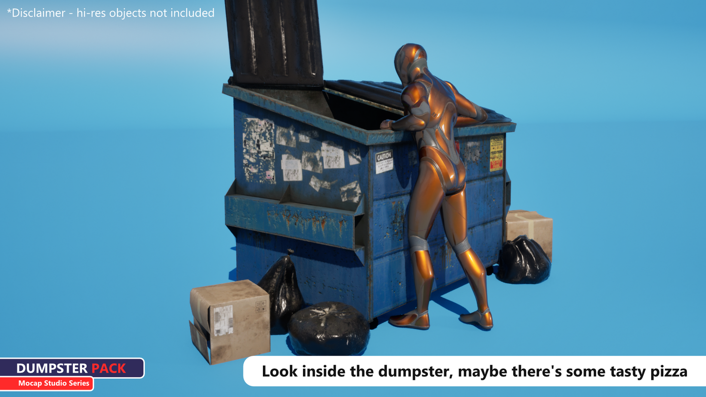 Mocap Studio Series - Dumpster Pack