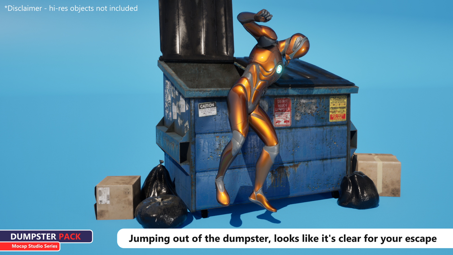 Mocap Studio Series - Dumpster Pack