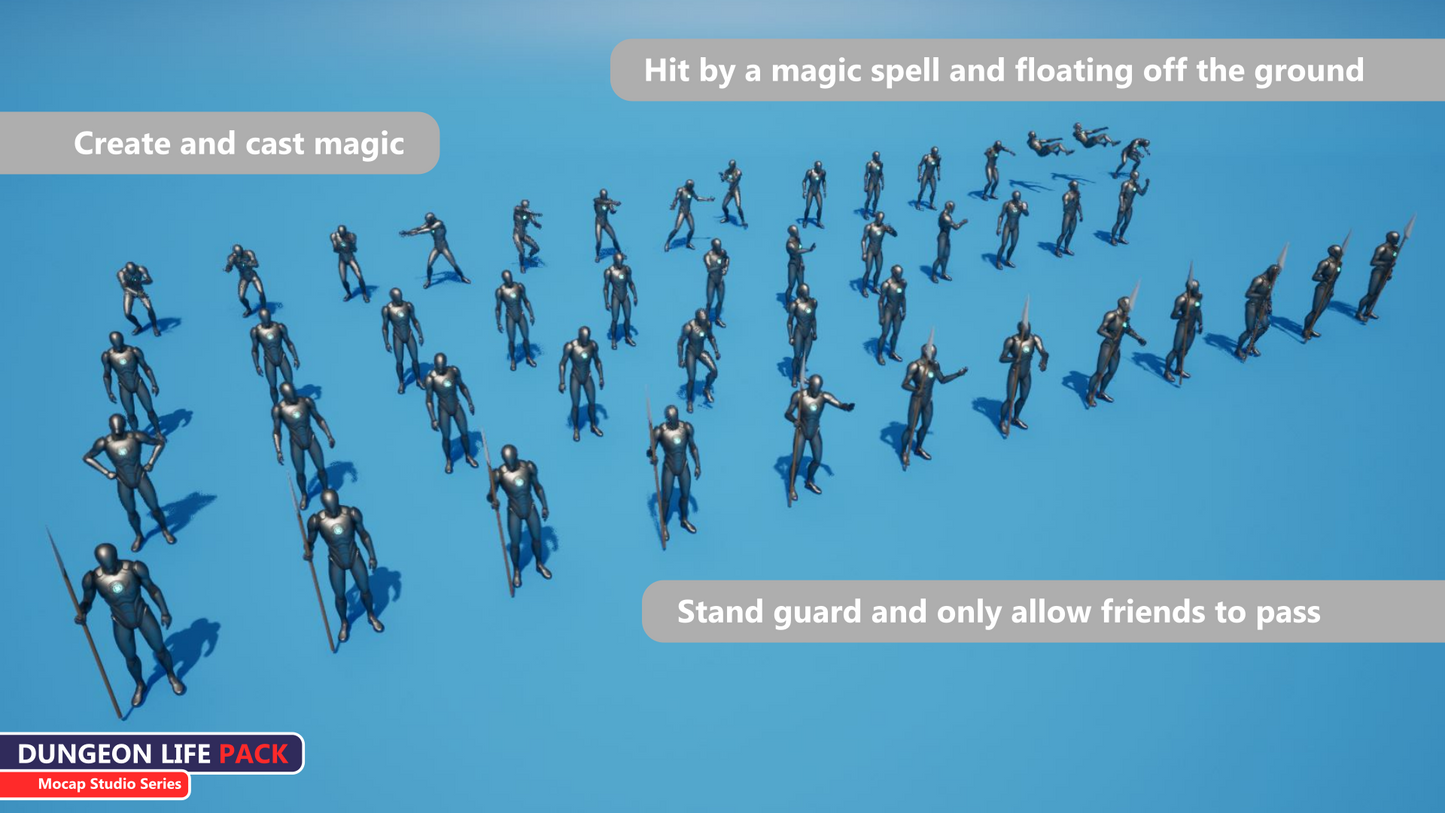 Animation Pack - Dungeon Life