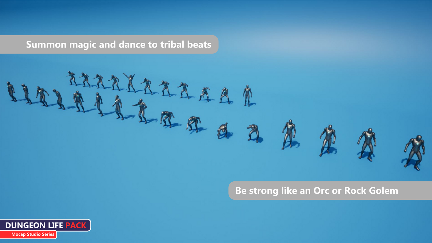 Animation Pack - Dungeon Life