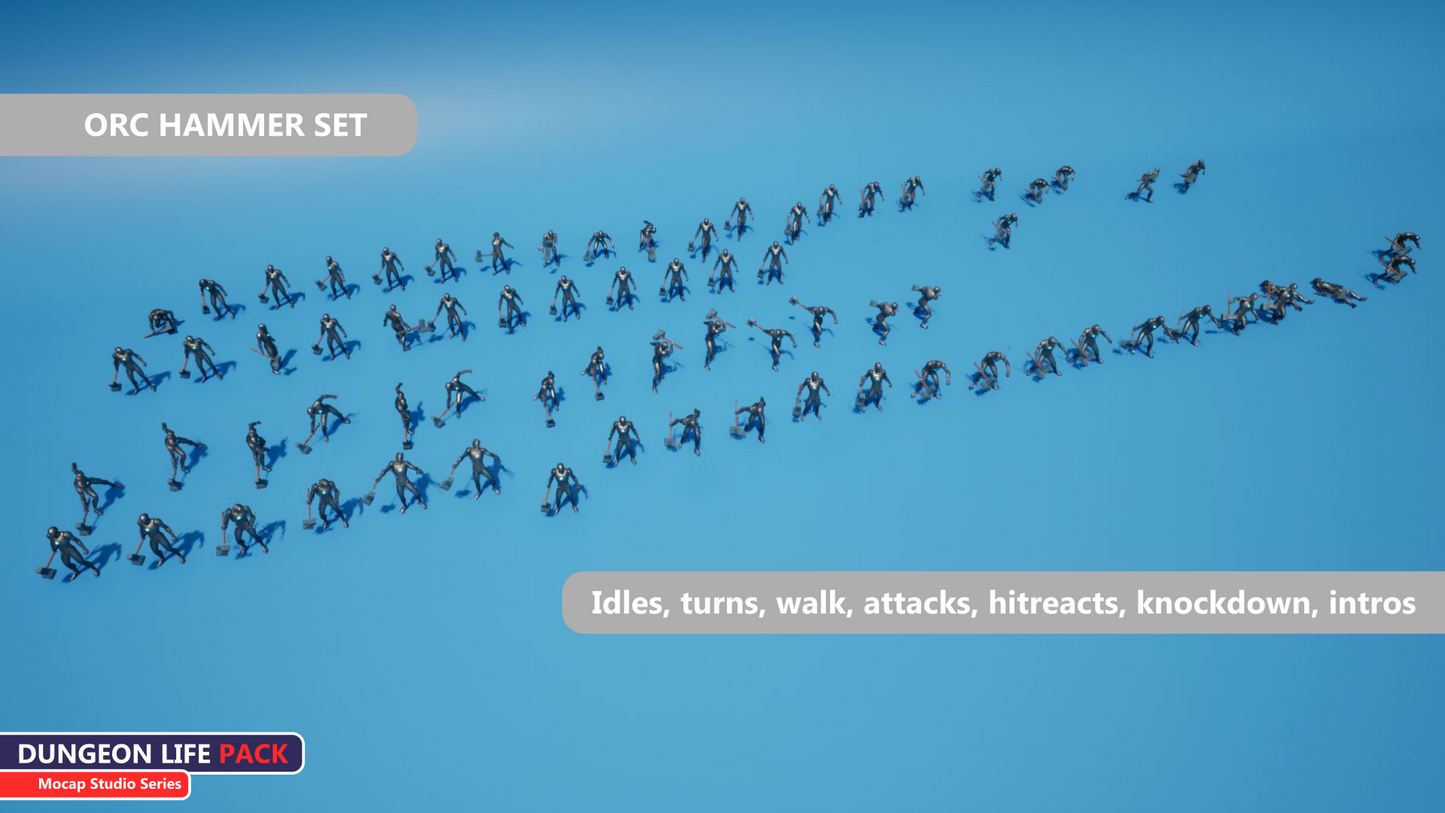 Animation Pack - Dungeon Life