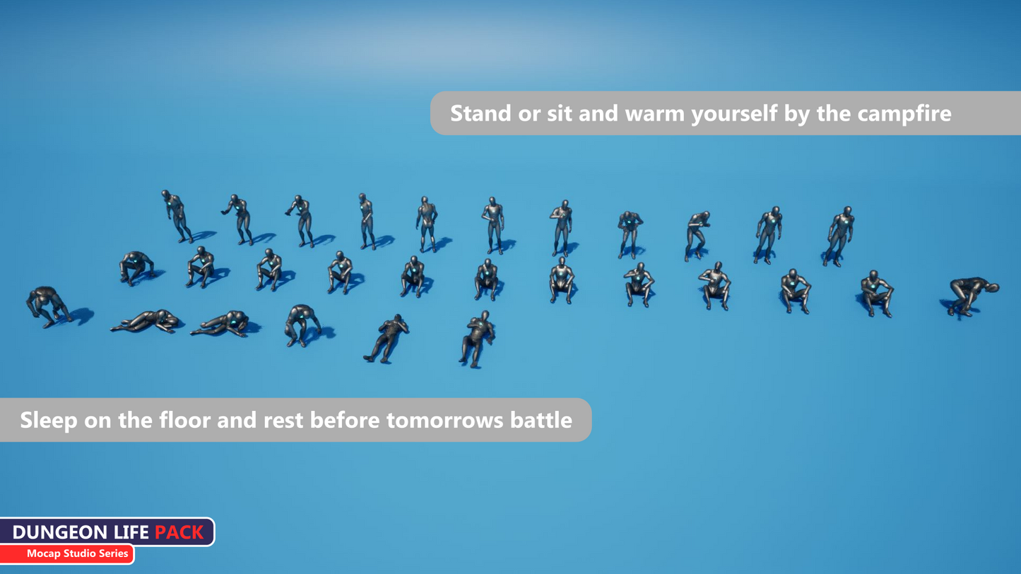Animation Pack - Dungeon Life
