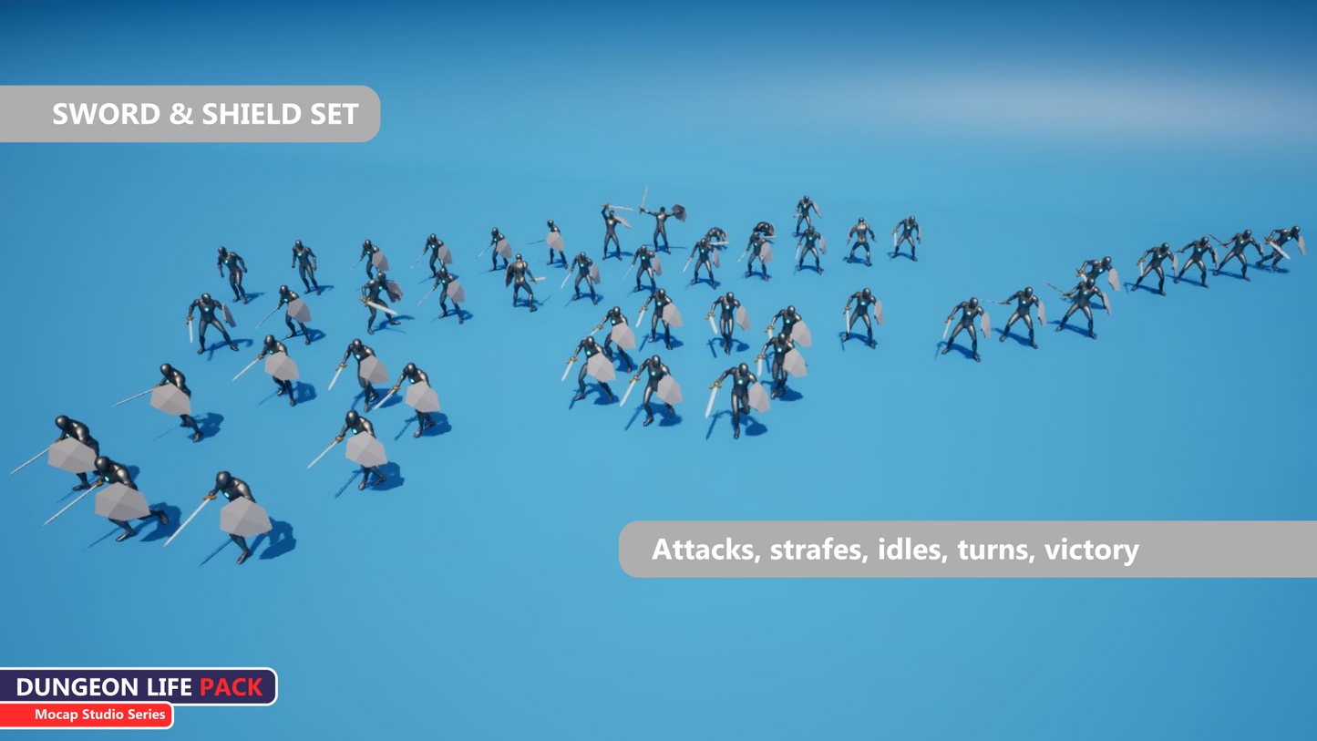 Animation Pack - Dungeon Life