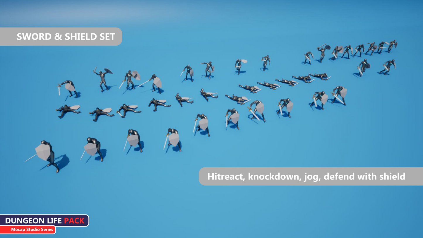 Animation Pack - Dungeon Life