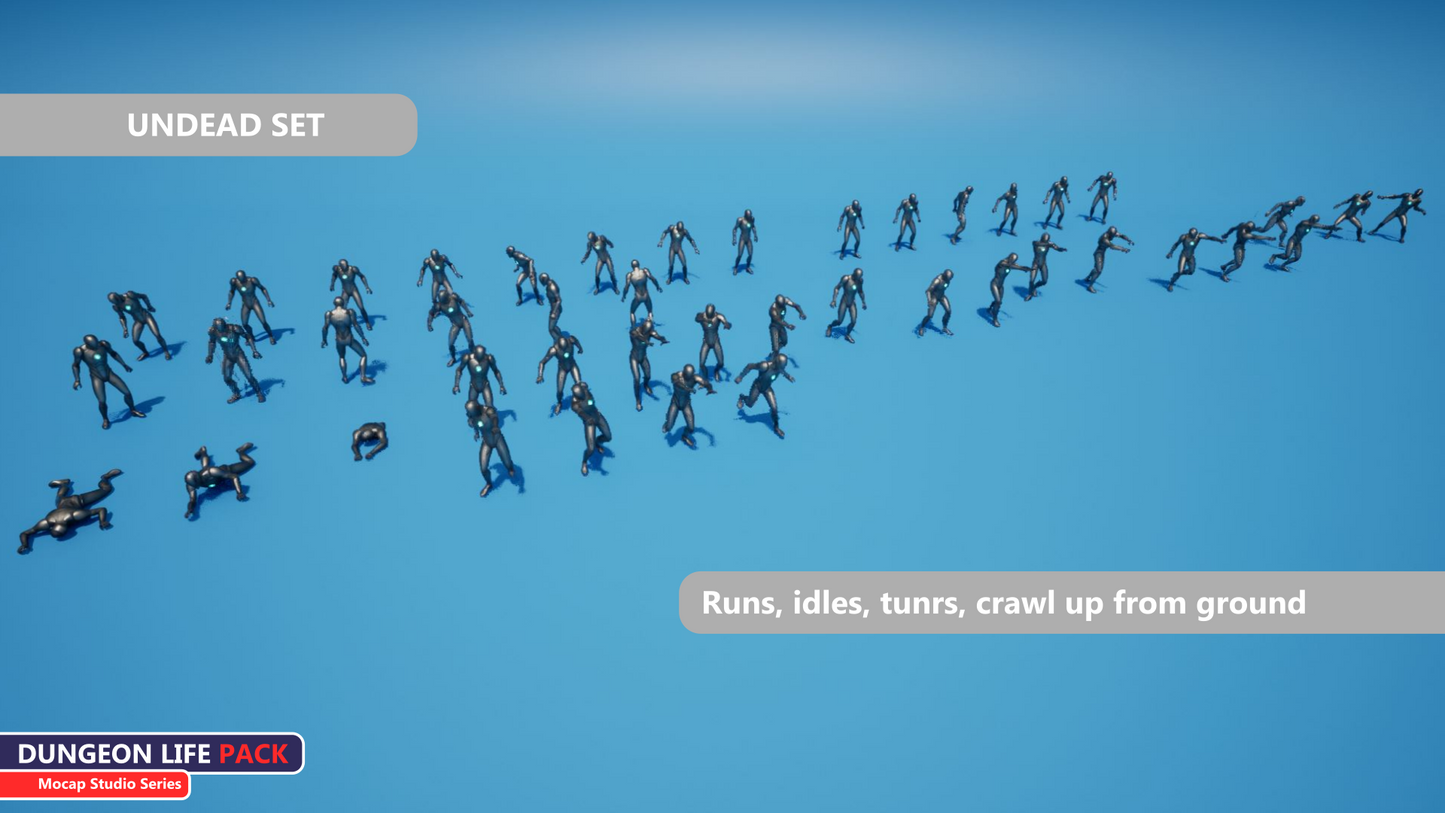 Animation Pack - Dungeon Life