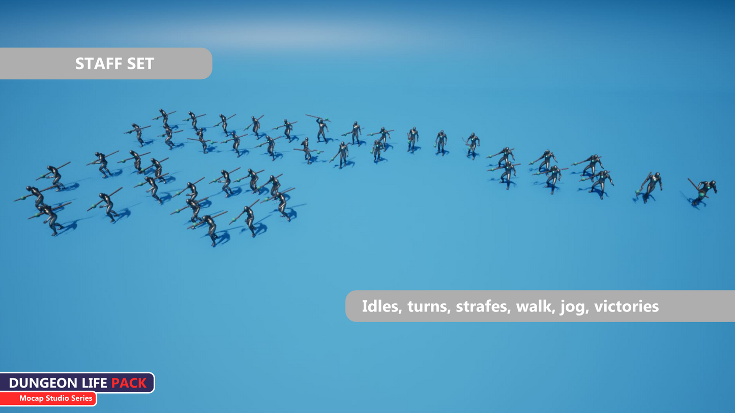 Animation Pack - Dungeon Life