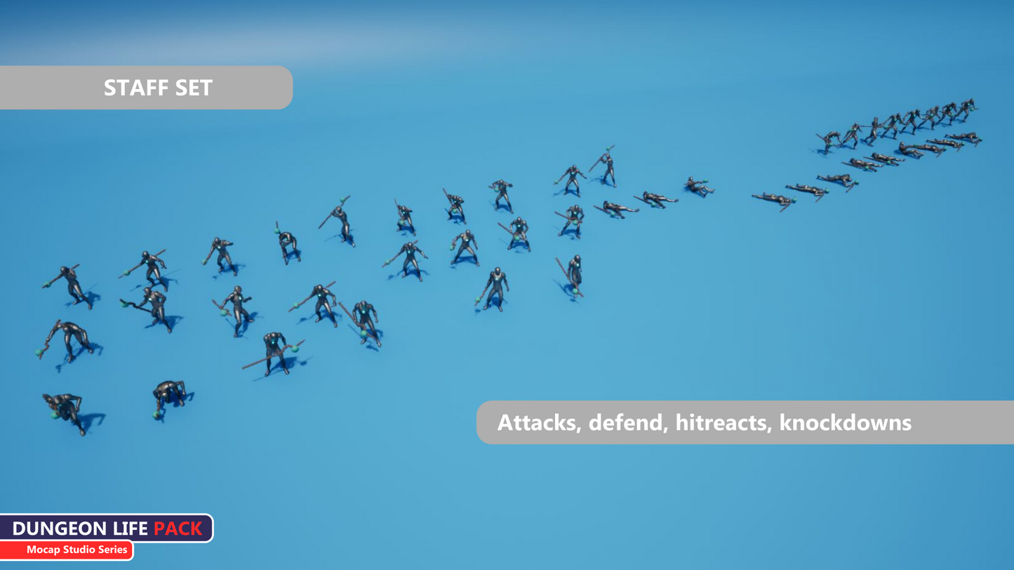 Animation Pack - Dungeon Life