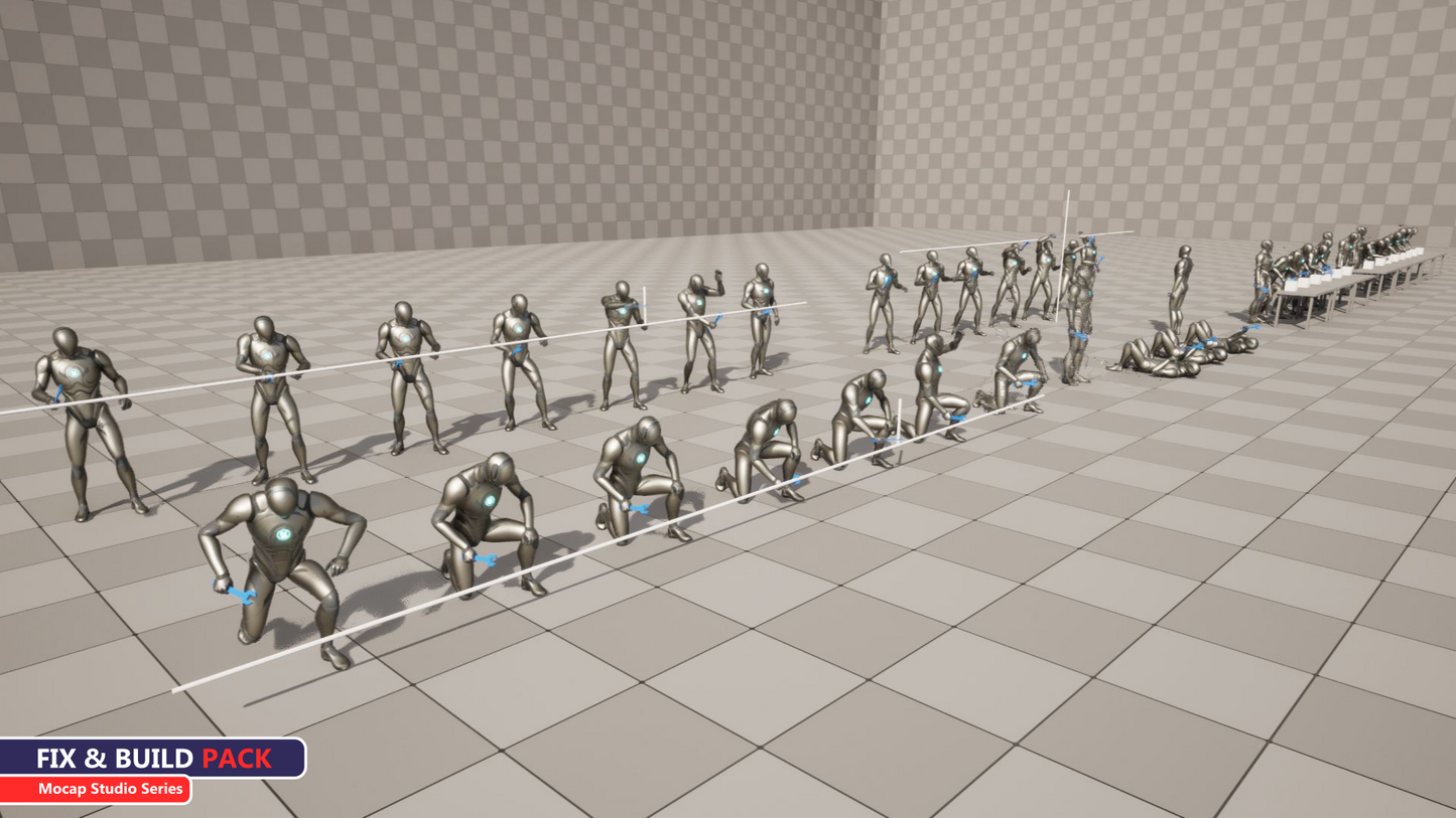 Mocap Studio Series - Fix & Build Pack