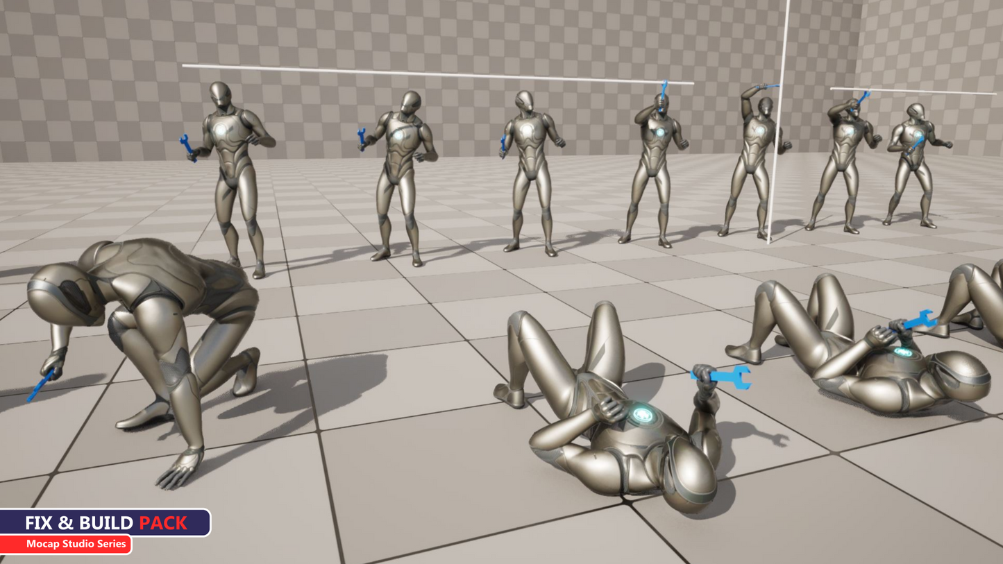 Mocap Studio Series - Fix & Build Pack