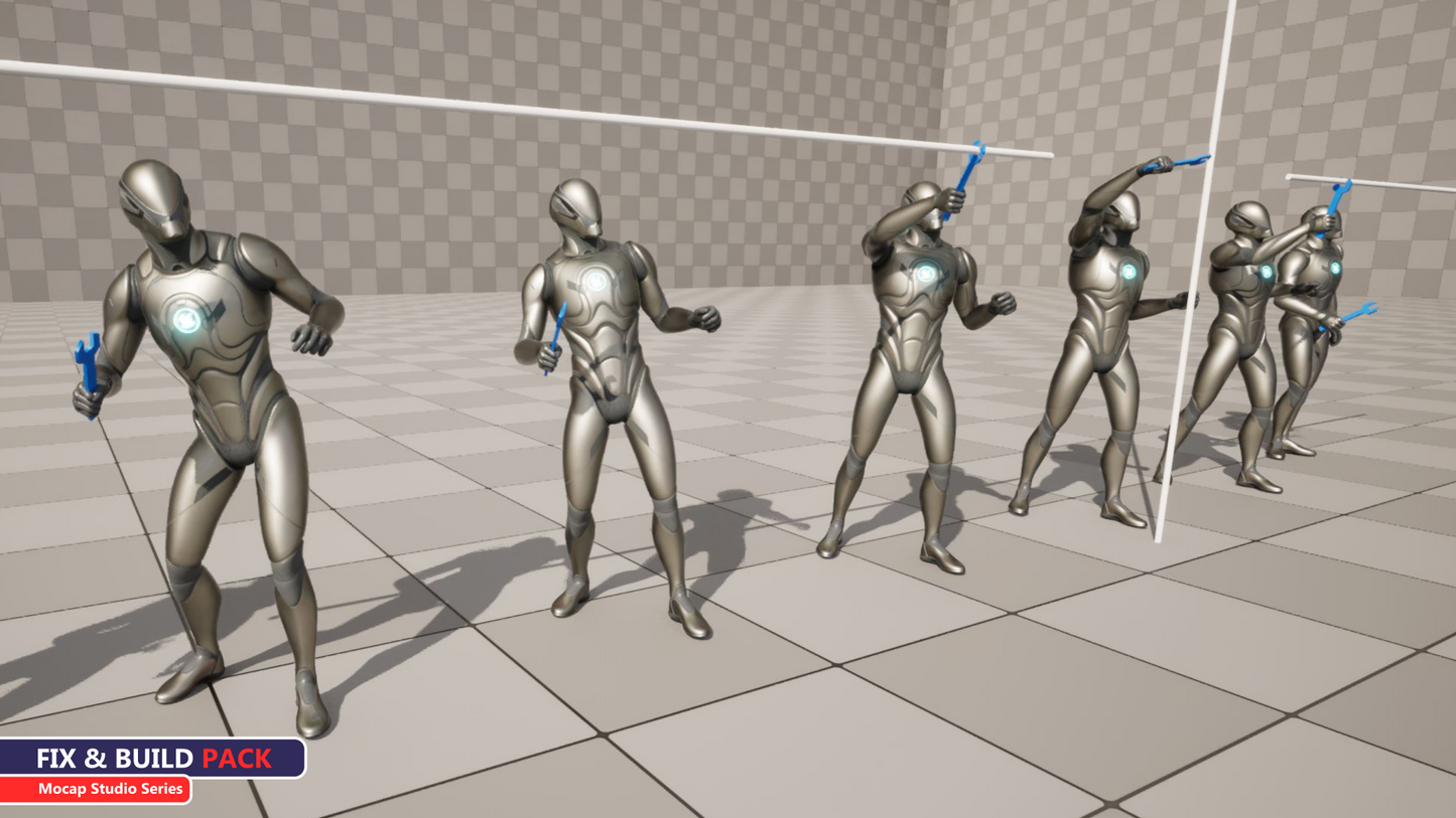 Mocap Studio Series - Fix & Build Pack