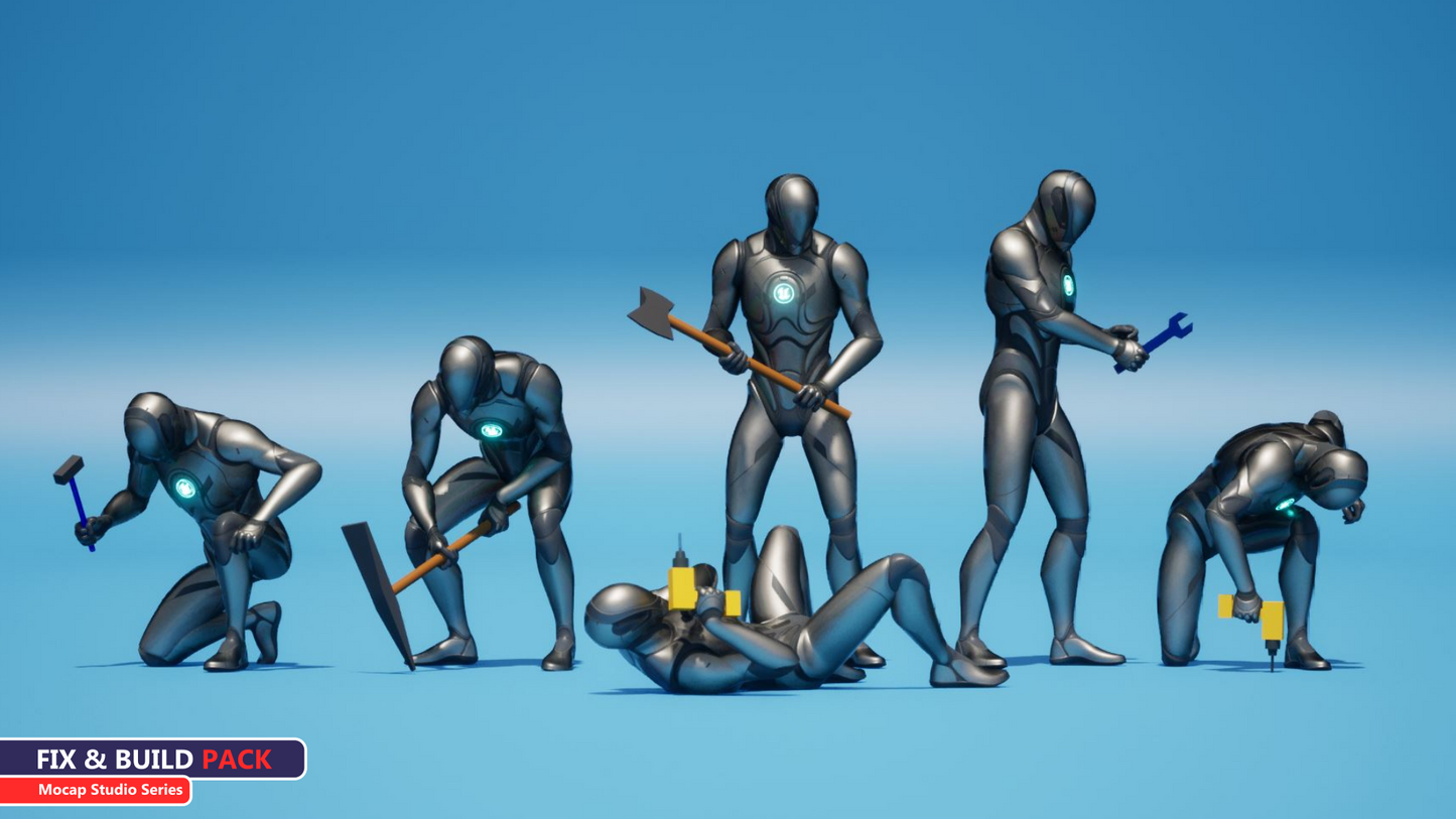 Mocap Studio Series - Fix & Build Pack
