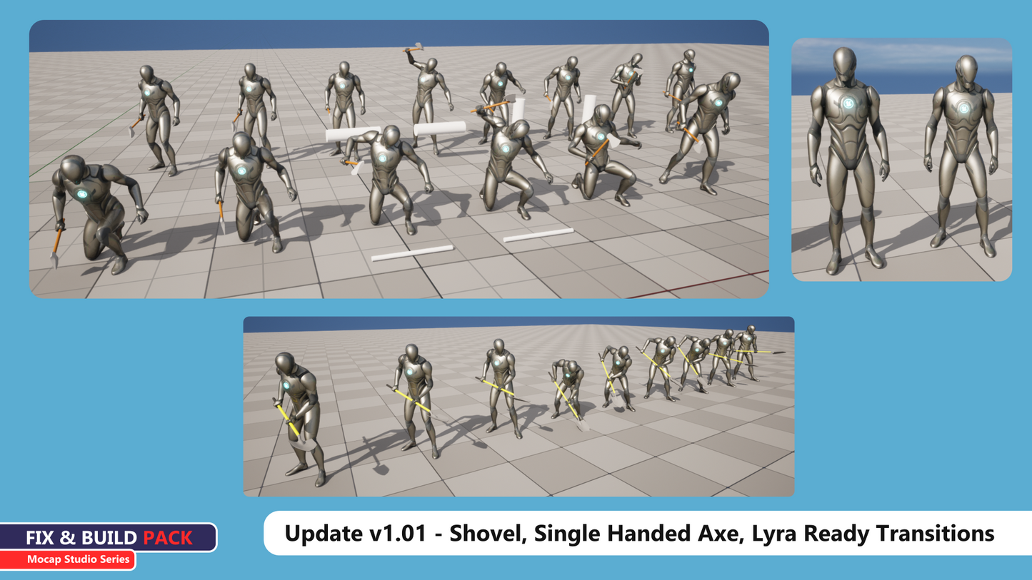 Mocap Studio Series - Fix & Build Pack