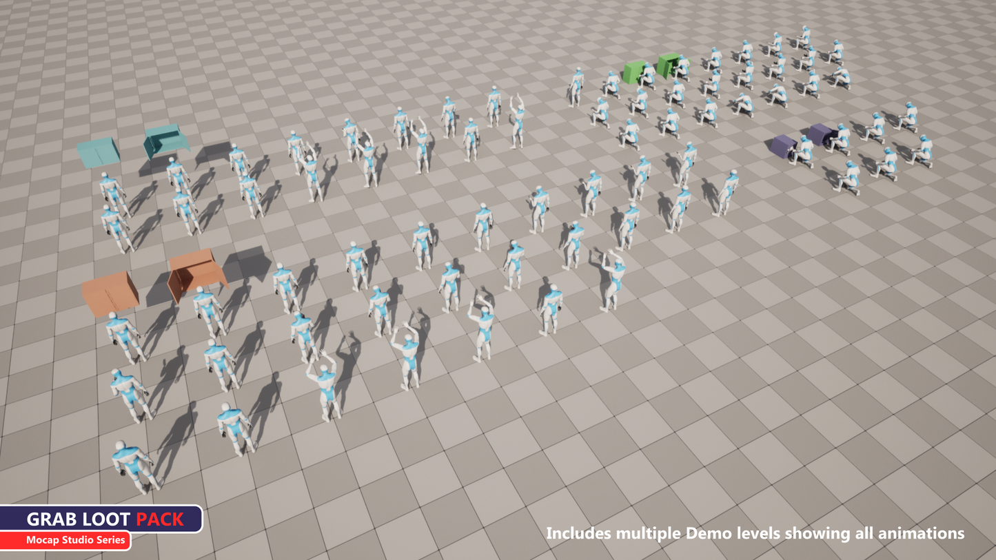 Animation Pack - Grab Loot