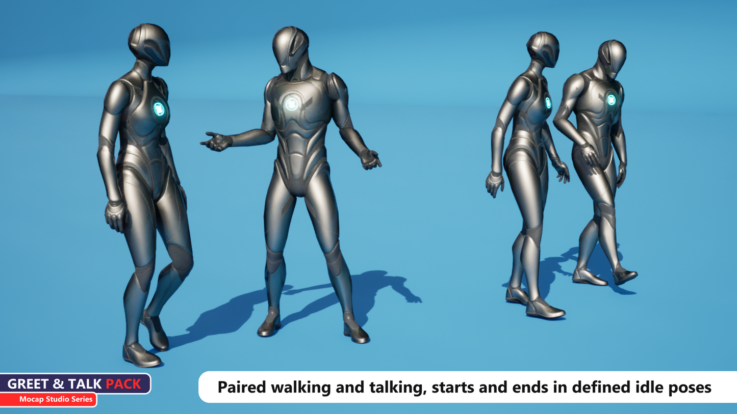 Mocap Studio Series - Greet & Talk Pack
