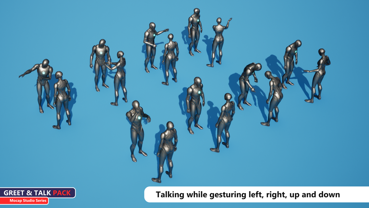 Mocap Studio Series - Greet & Talk Pack