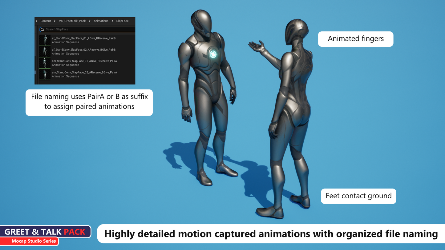 Mocap Studio Series - Greet & Talk Pack