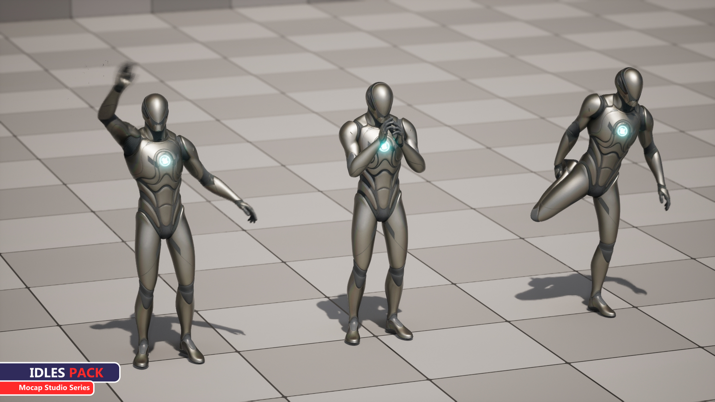 Mocap Studio Series - Idles Pack