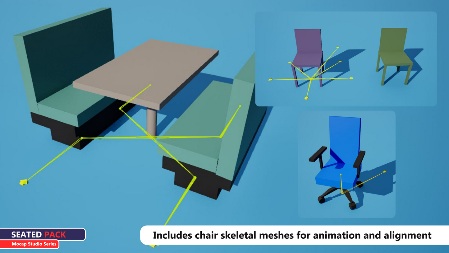 Mocap Studio Series - Seated Pack
