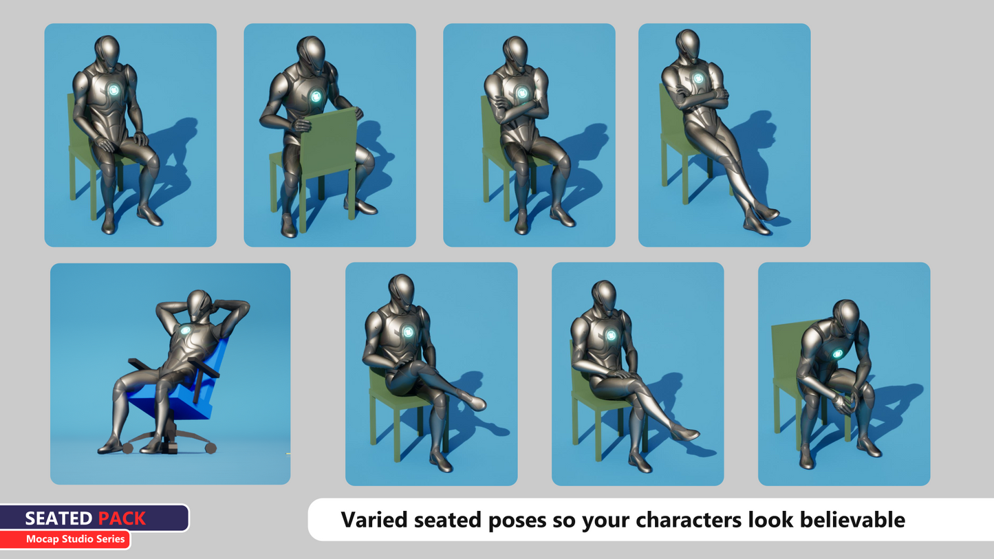 Mocap Studio Series - Seated Pack