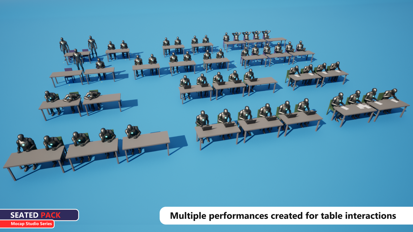 Mocap Studio Series - Seated Pack