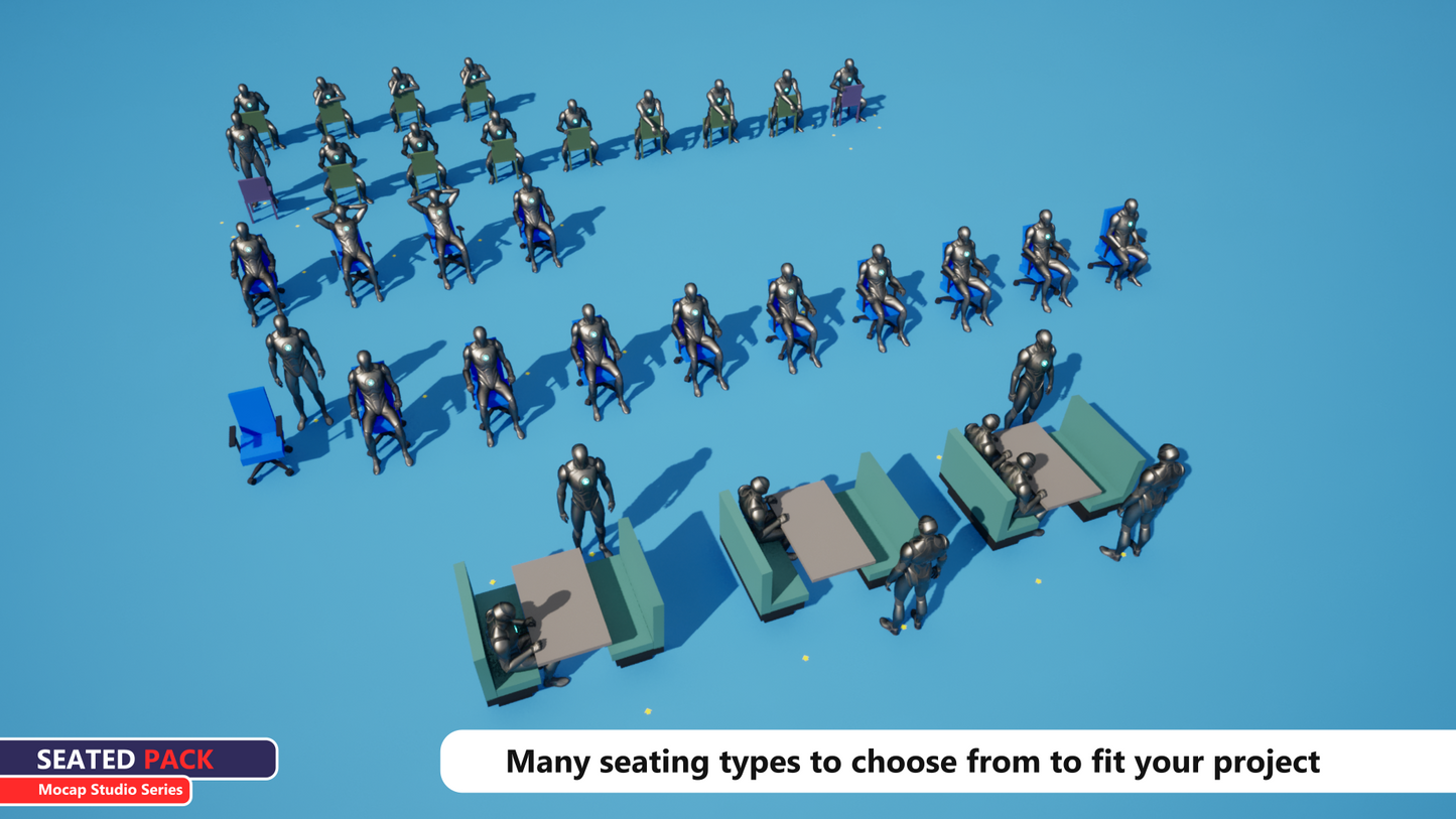 Mocap Studio Series - Seated Pack