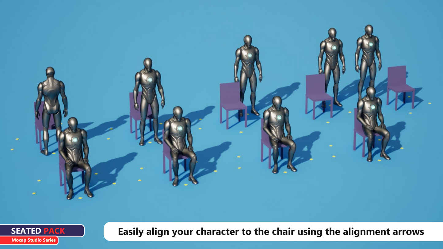 Mocap Studio Series - Seated Pack