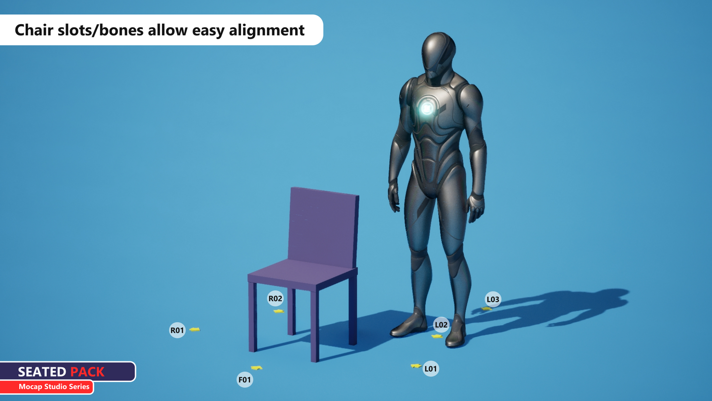 Mocap Studio Series - Seated Pack