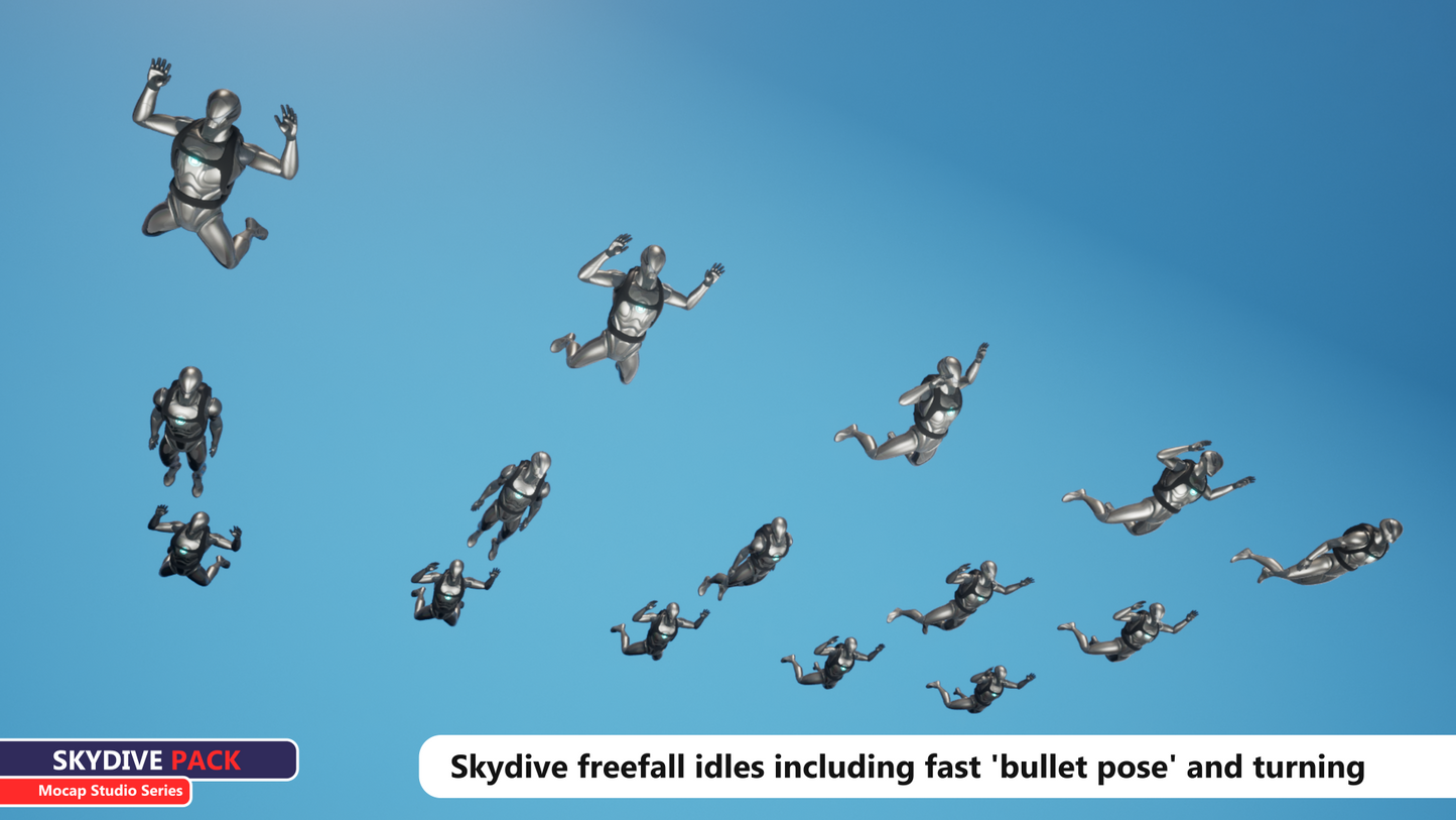 Mocap Studio Series - Skydive Pack