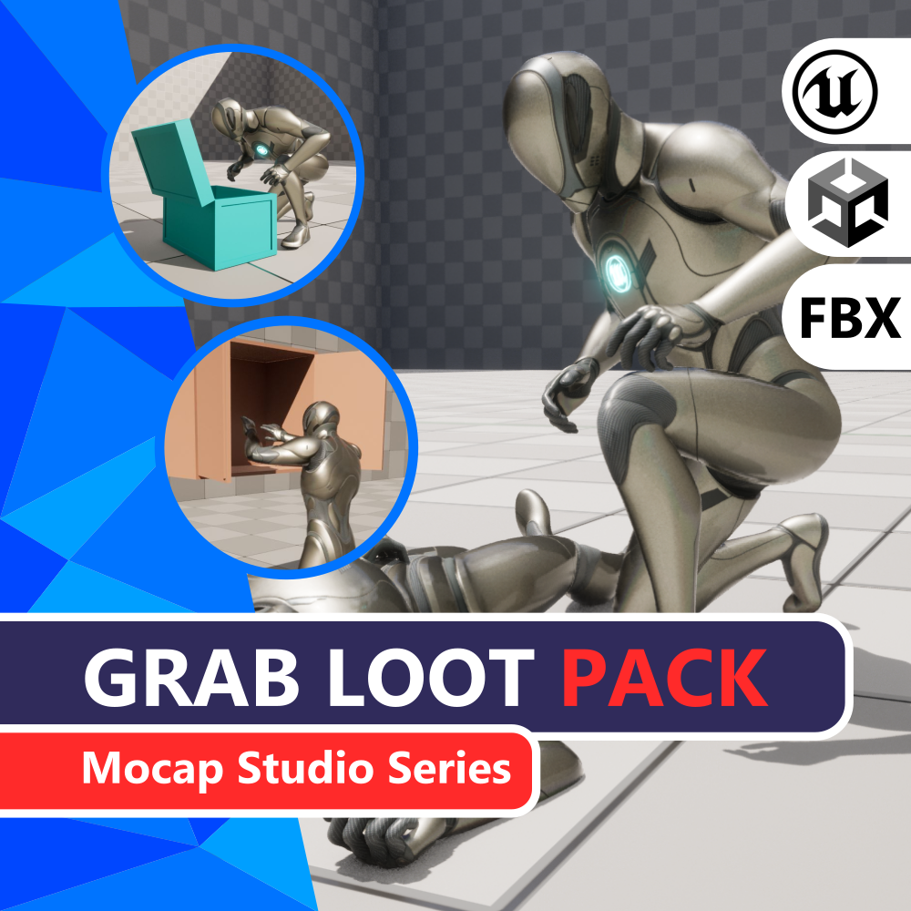 Mocap Studio Series - Grab Loot Pack