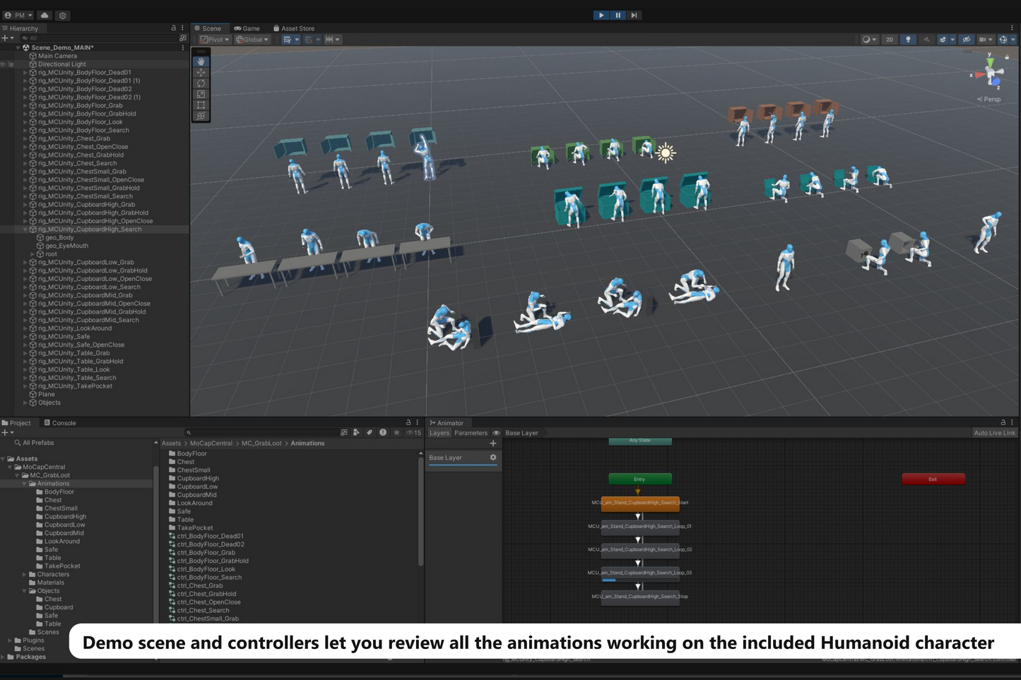 Mocap Studio Series - Grab Loot Pack