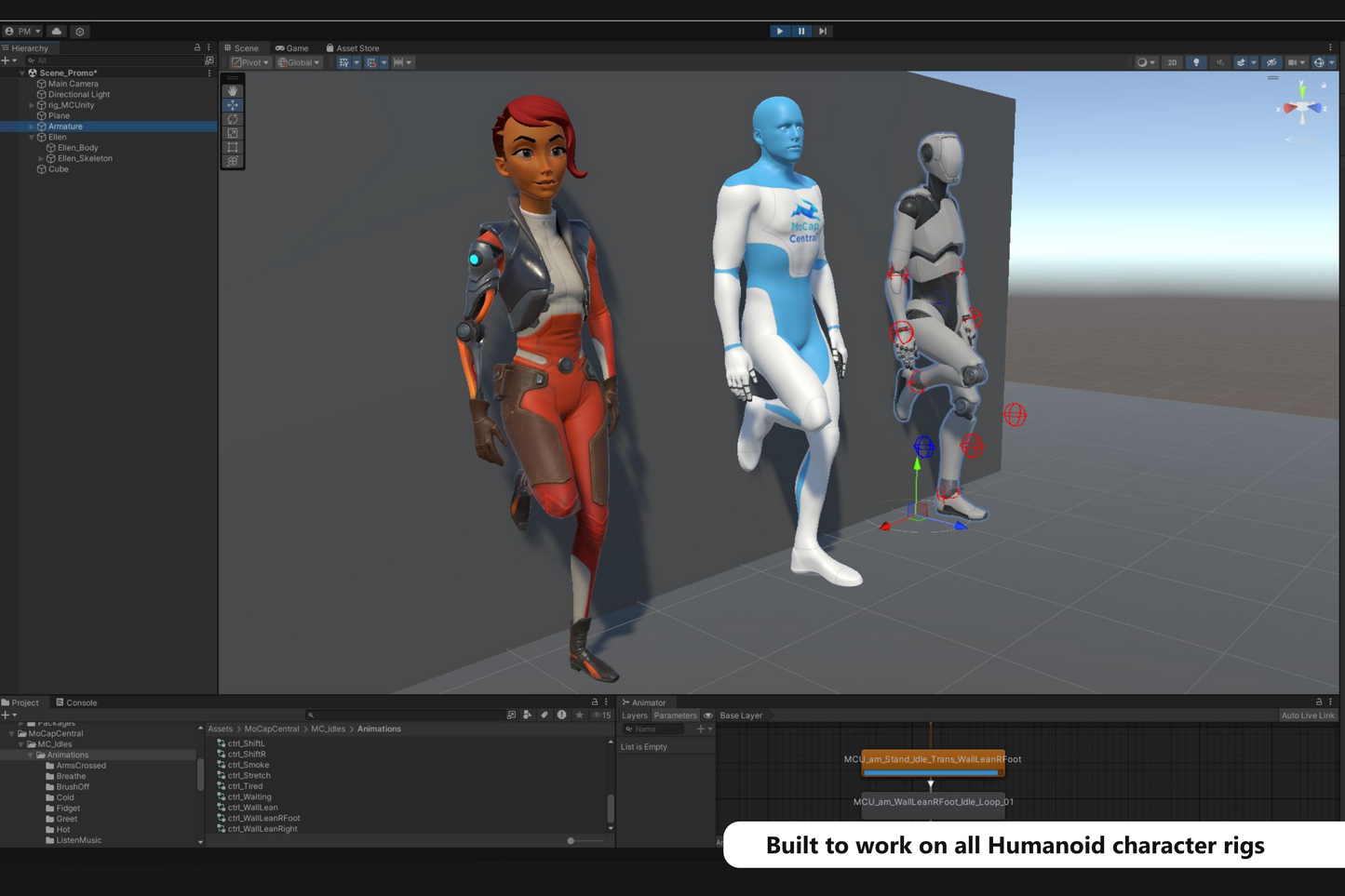 Mocap Studio Series - Idles Pack