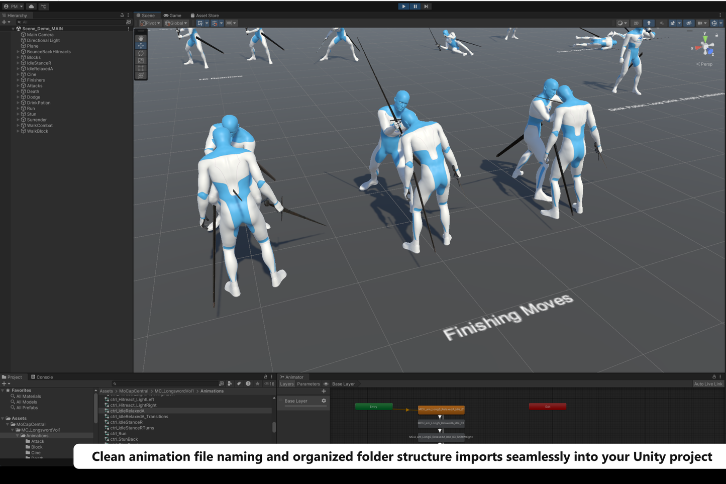 Animation Pack - Longsword Vol.1