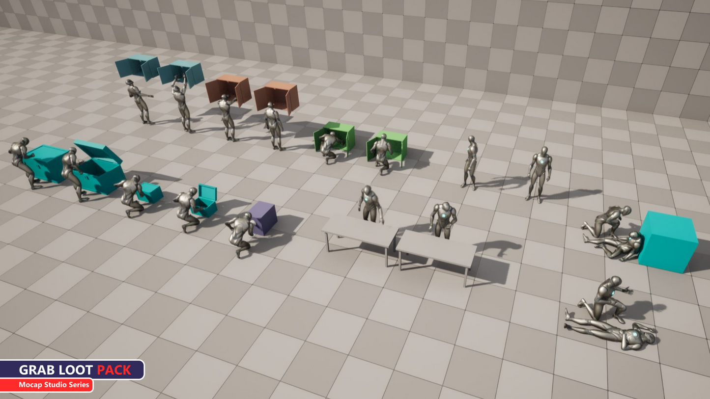 Animation Pack - Grab Loot