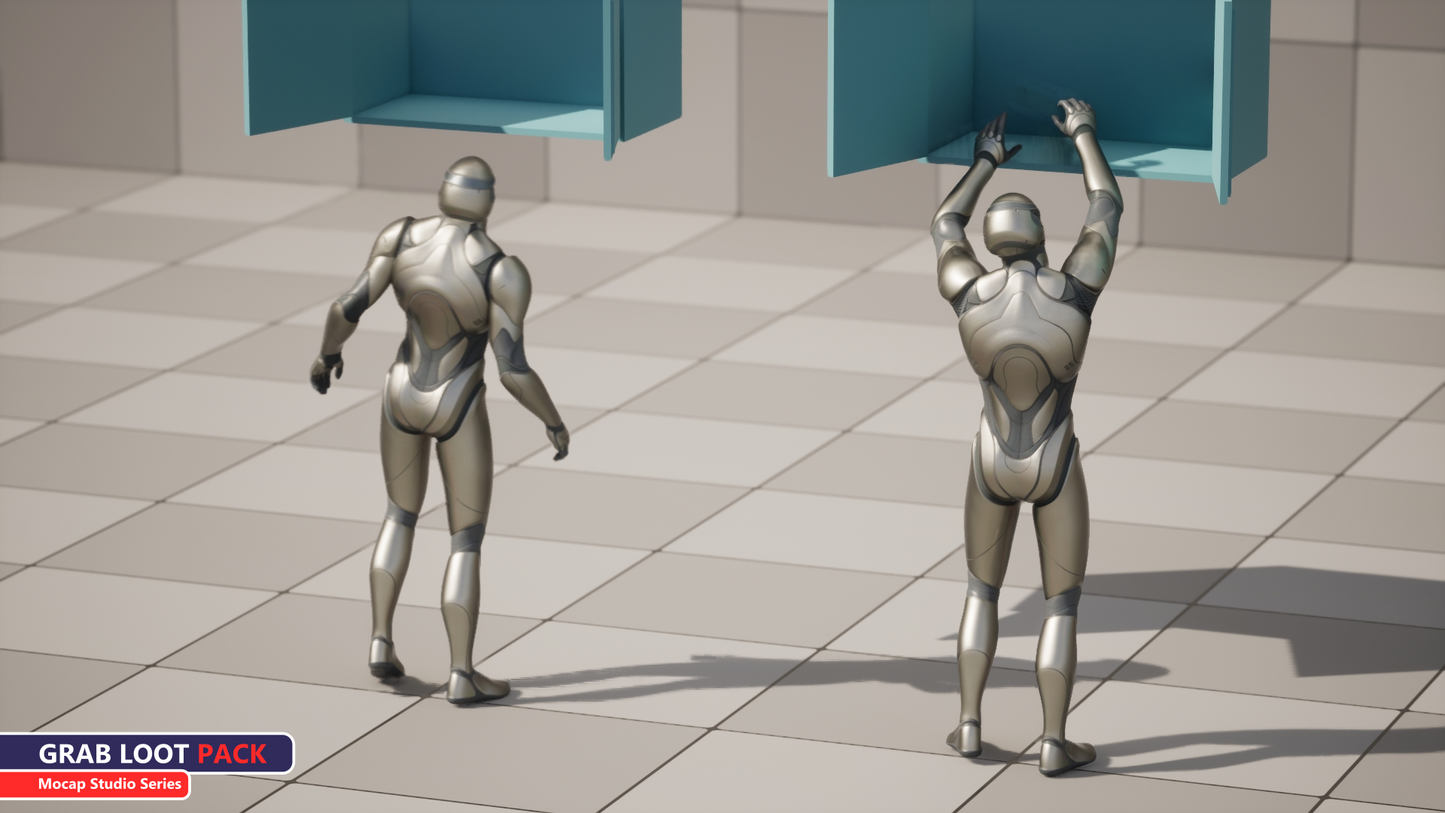 Mocap Studio Series - Grab Loot Pack
