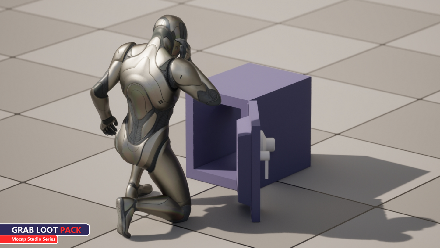 Mocap Studio Series - Grab Loot Pack