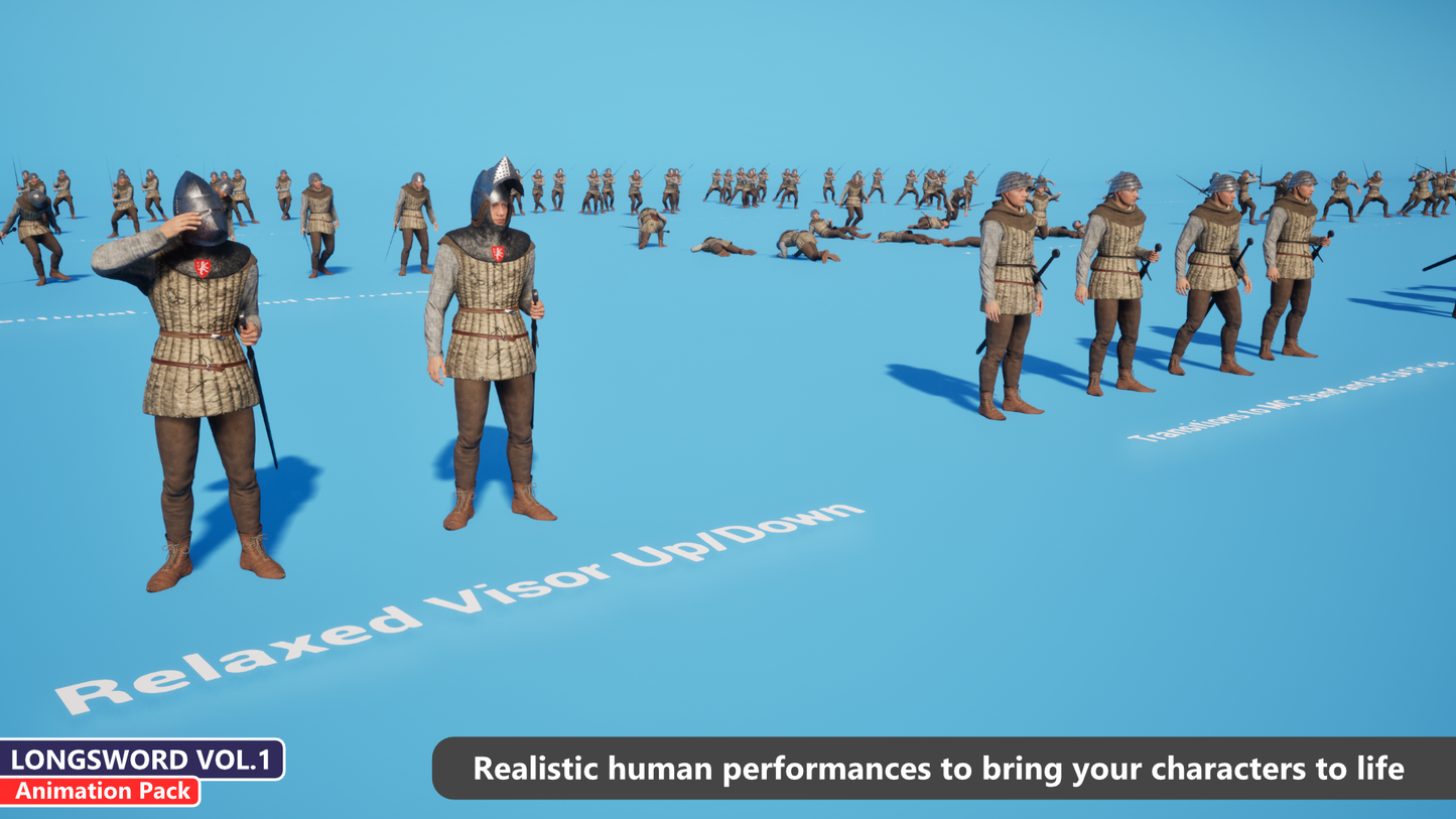 Animation Pack - Longsword Vol.1